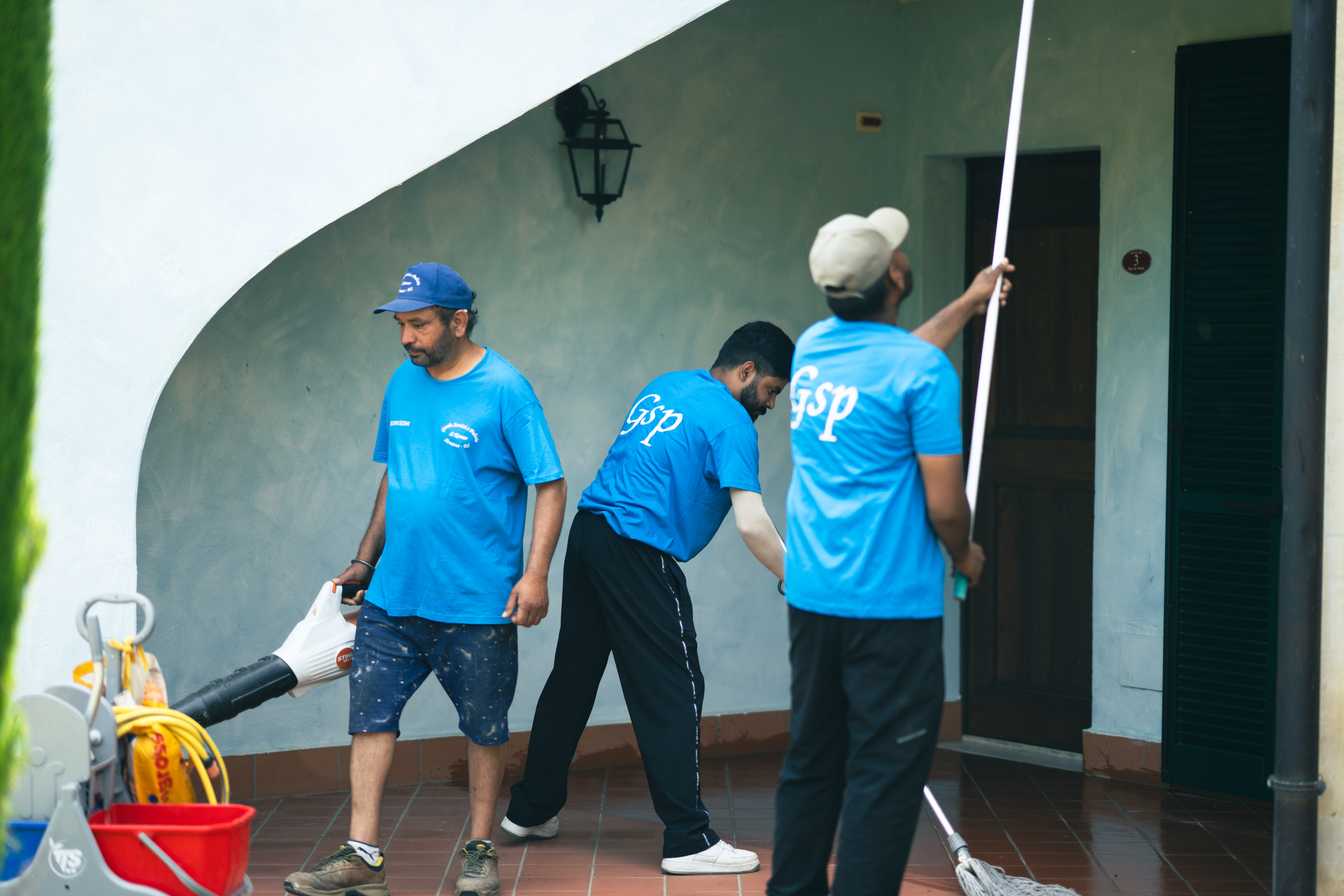 Team professionale al lavoro